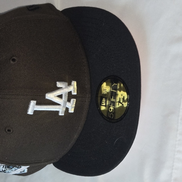 NEW ERA LA DODGERS BROWN HAT - Picture 6 of 6